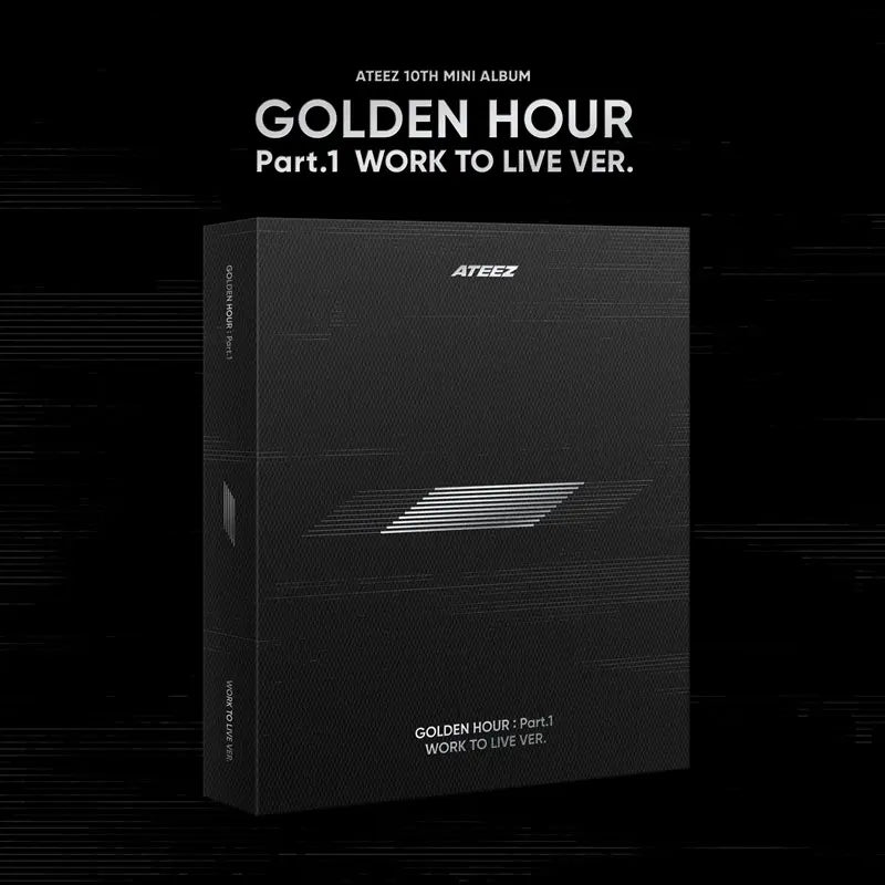 ATEEZ - GOLDEN HOUR PART.1 WORK TO LIVE VER (4DISC)