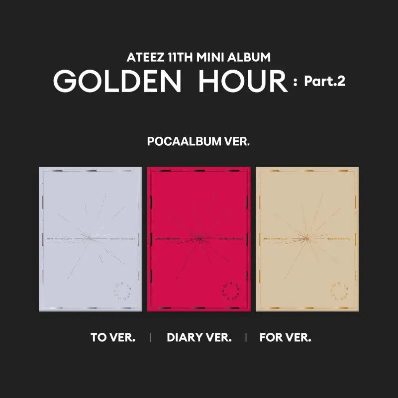 ATEEZ - GOLDEN HOUR : PART.2 (POCAALBUM VER.)