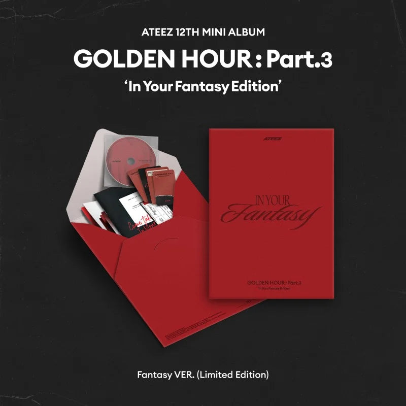 ATEEZ - GOLDEN HOUR : PART.3 IN YOUR FANTASY EDITION (LIMITED)