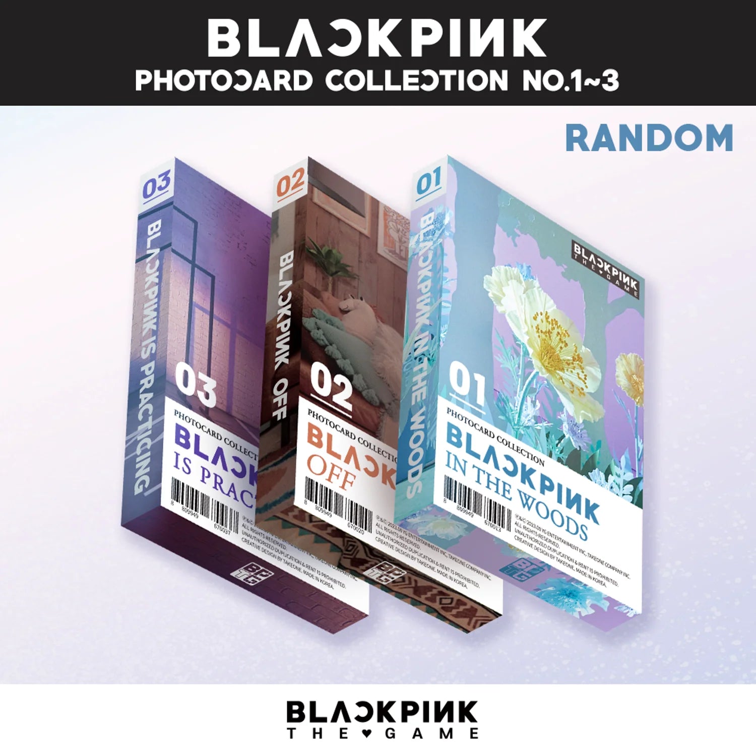 BLACKPINK - THE GAME PHOTOCARD COLLECTION NO.2.