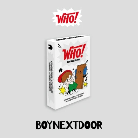 BOYNEXTDOOR - WHO! (WEVERSE ALBUMS VER.)