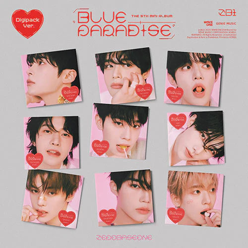 ZEROBASEONE - BLUE PARADISE (DIGIPACK VER.)