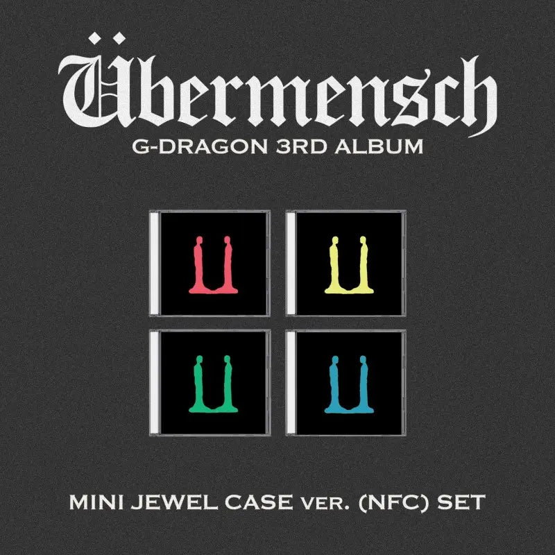G-DRAGON - ÜBERMENSCH (MINI JEWEL VER.3) (NFC)