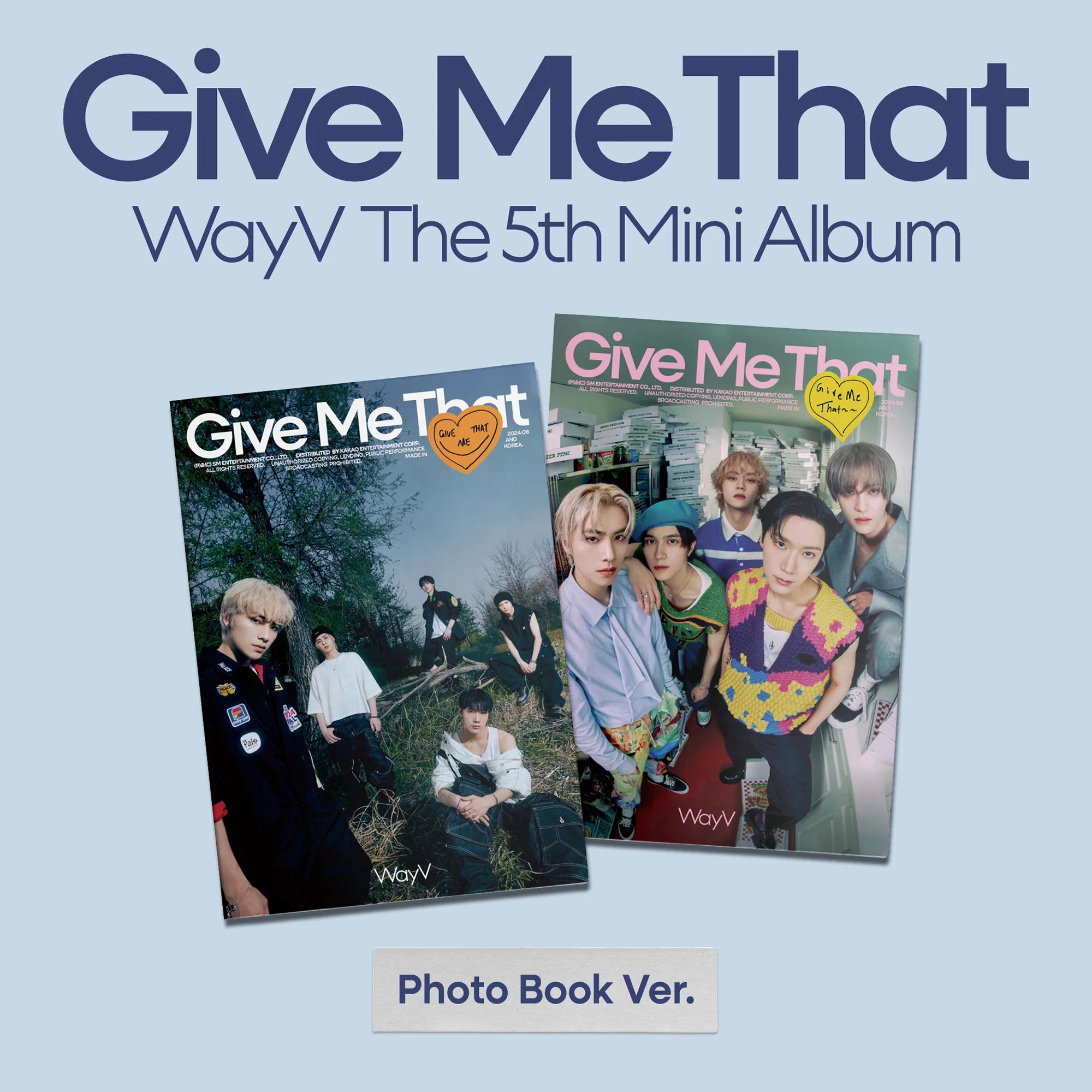 WayV- Give Me That (Photobook Ver.)