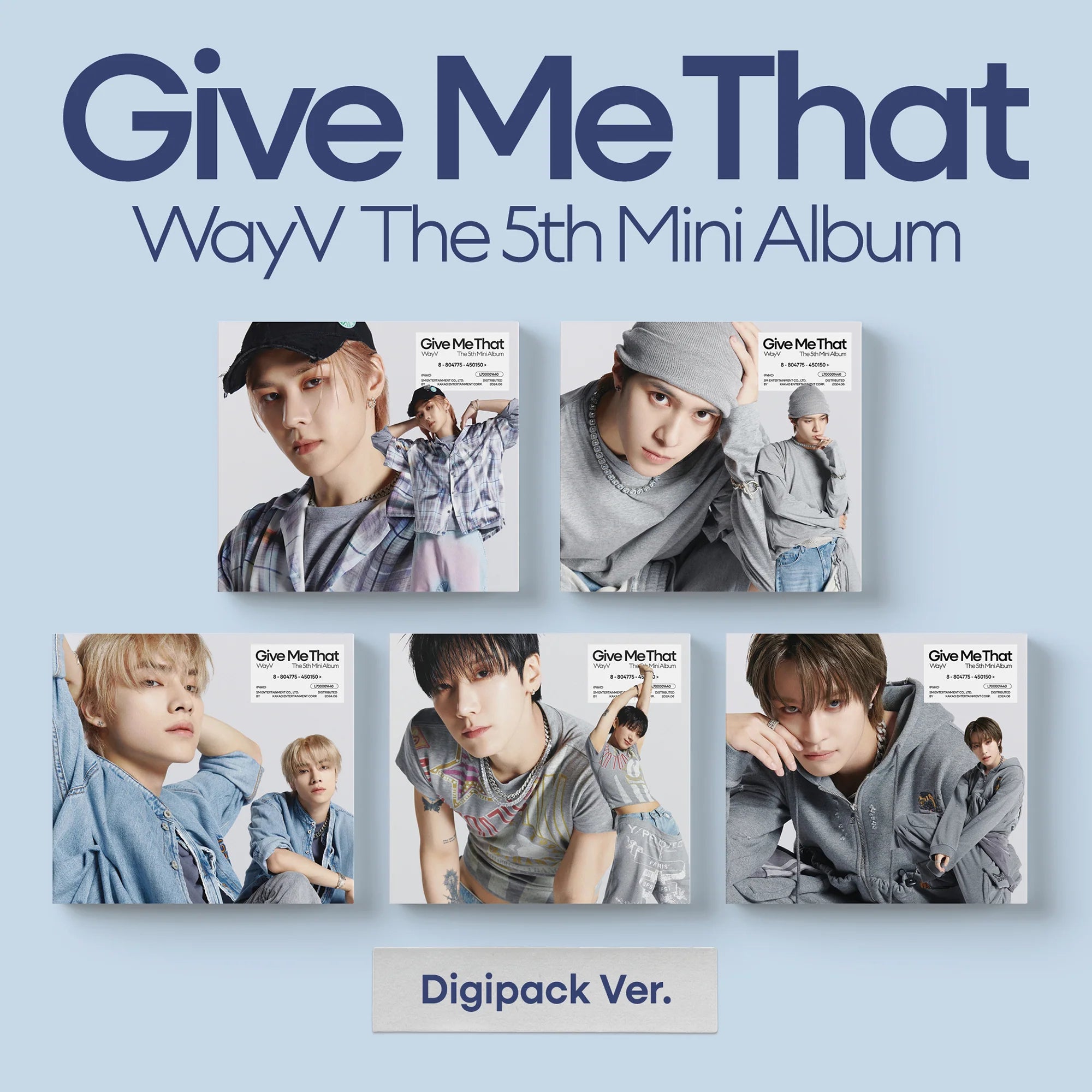 WayV- Give Me That (Digipack Ver.)