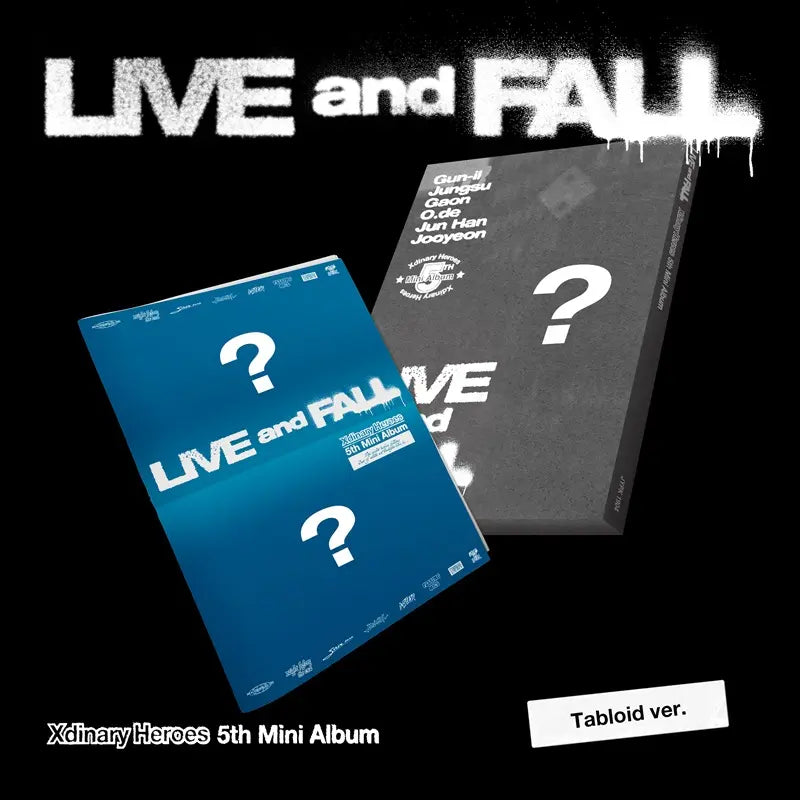 XDINARY HEROES - LIVE AND FALL (TABLOID VER.)