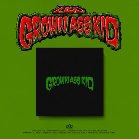 ZICO - GROWN ASS KID (4TH MINI ALBUM)